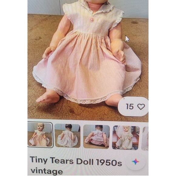1950's Vintage Tiny Tears Dolls Dress & Bottoms Outfit (No Doll) - Picture 11 of 11